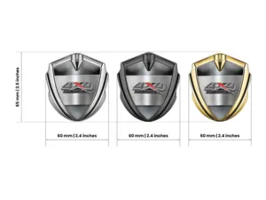 Badge Emblema Metal Tocco High-End Stile Drift